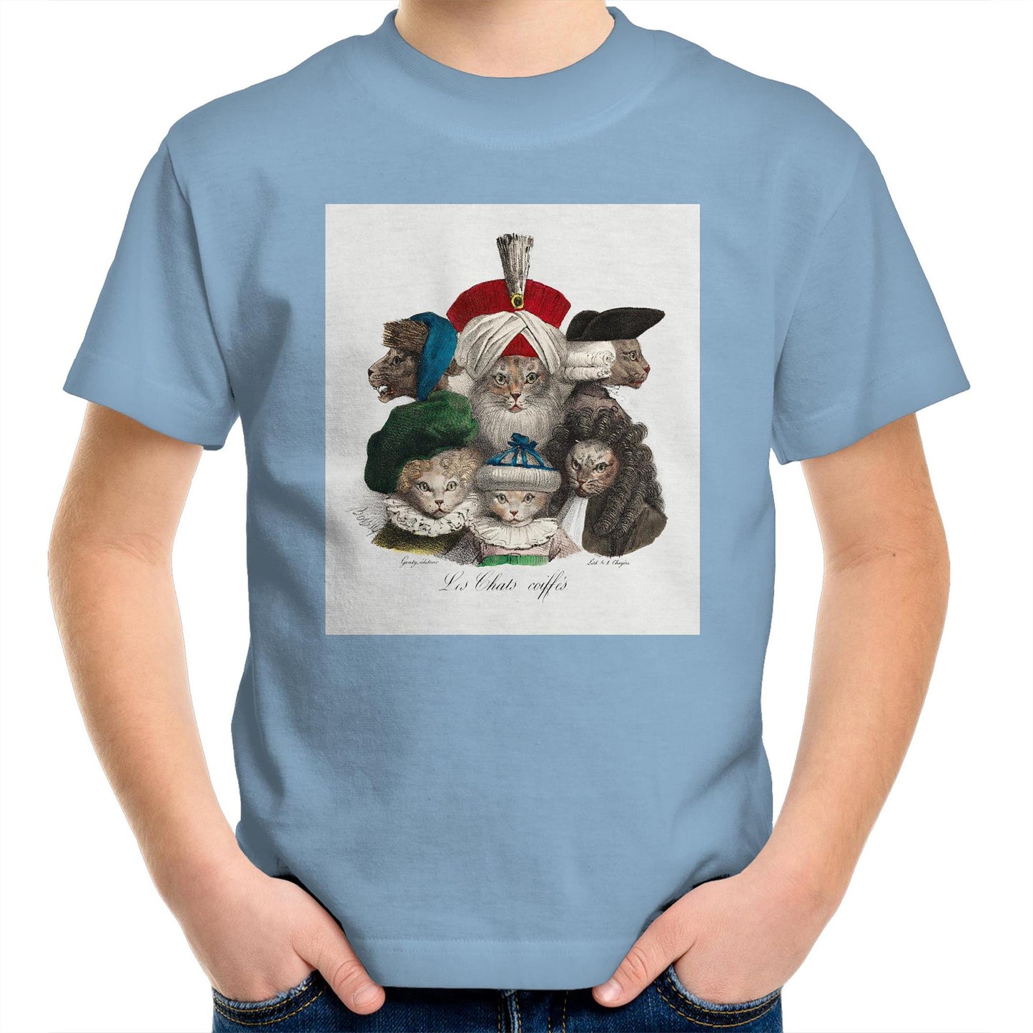 Les Chats Coiffes by Boissy - Kids T-Shirt