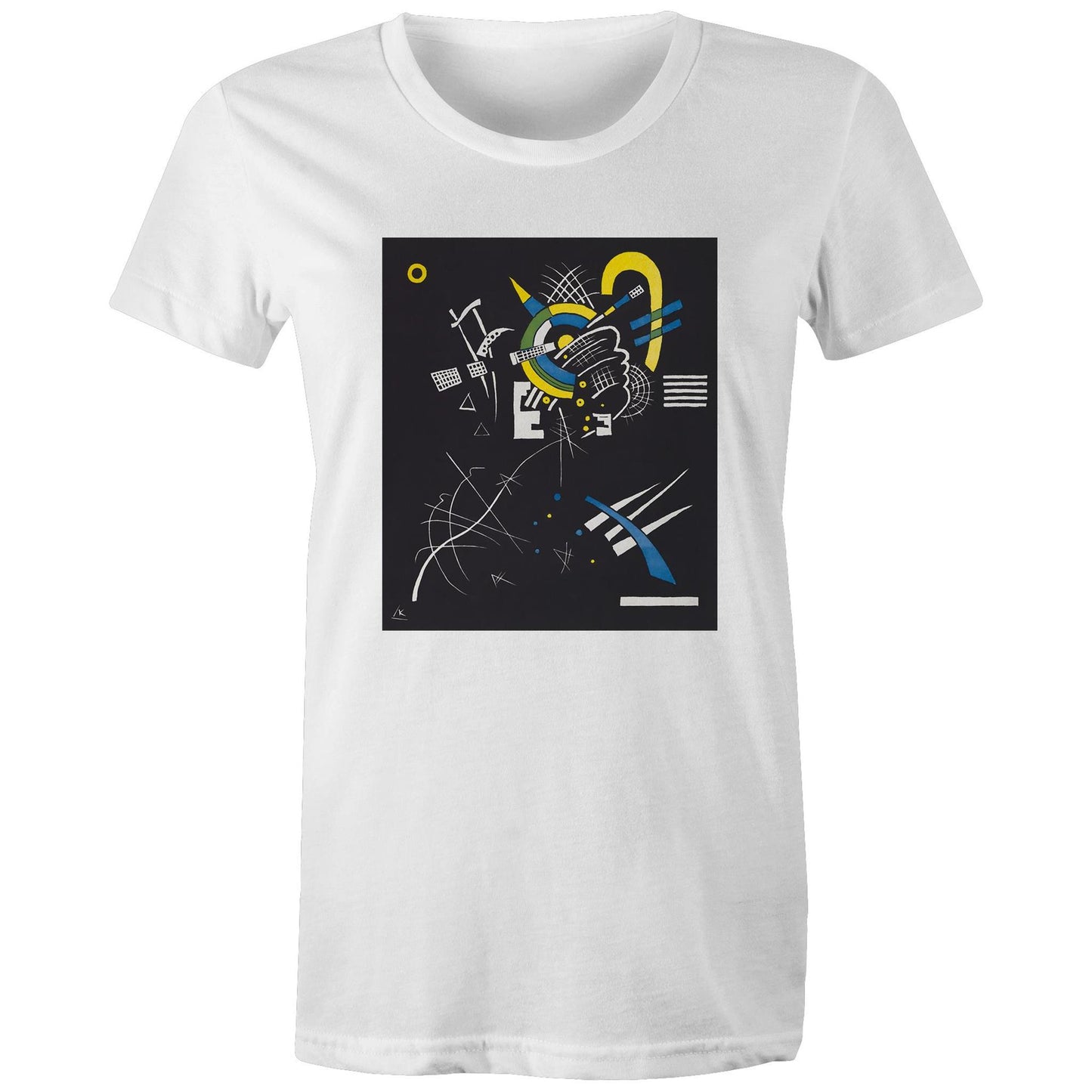 Small Worlds VII by Wassily Kandinsky - Women's Tee