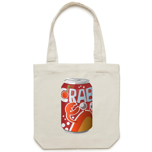 Crab Soda - Canvas Tote Bag