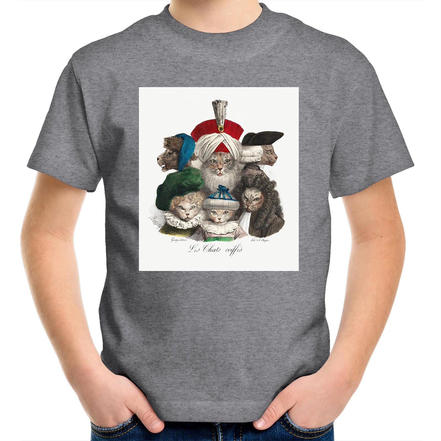 Les Chats Coiffes by Boissy - Kids T-Shirt