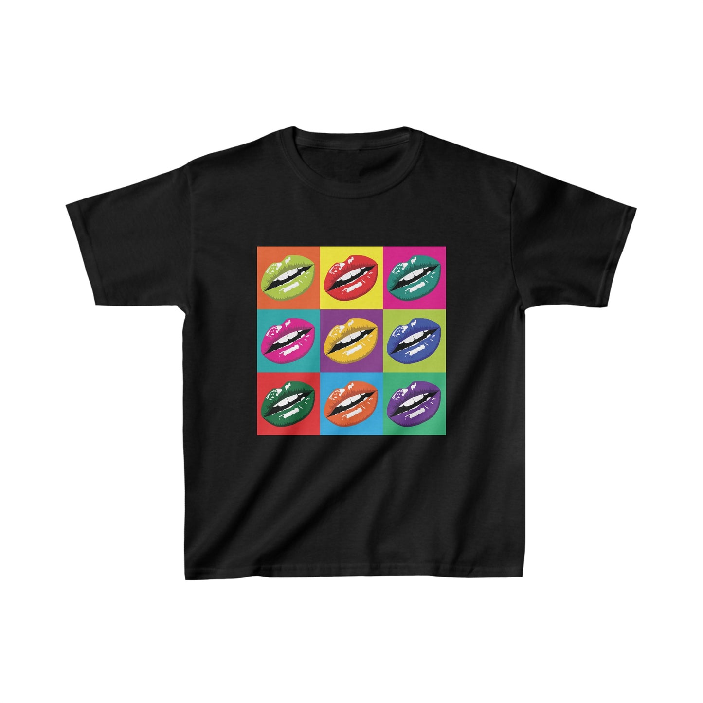 Mouth Lips Pop Art - Kids T-Shirt