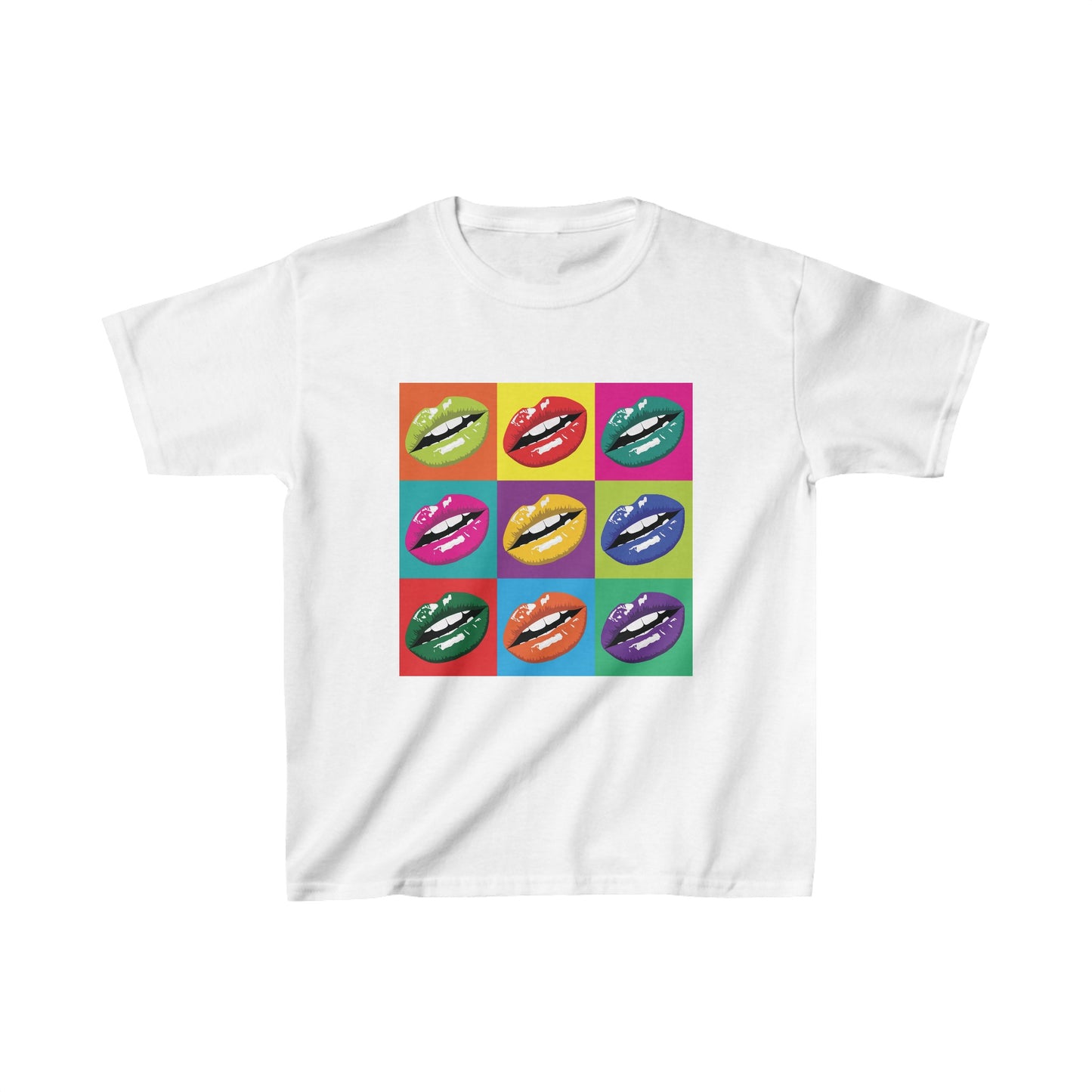 Mouth Lips Pop Art - Kids T-Shirt