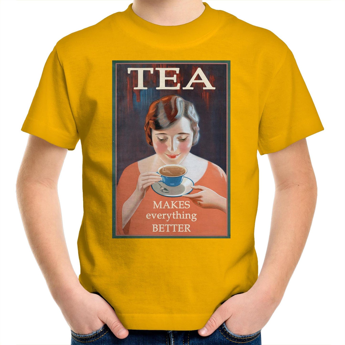 Tea Makes Everything Better - Kids T-Shirt