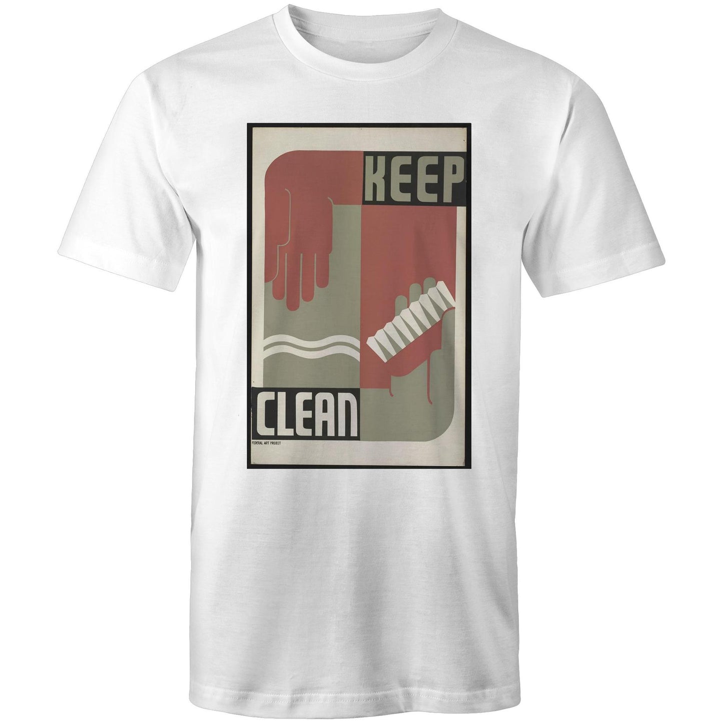 Keep Clean by Erik Hans Krause - Mens T-Shirt