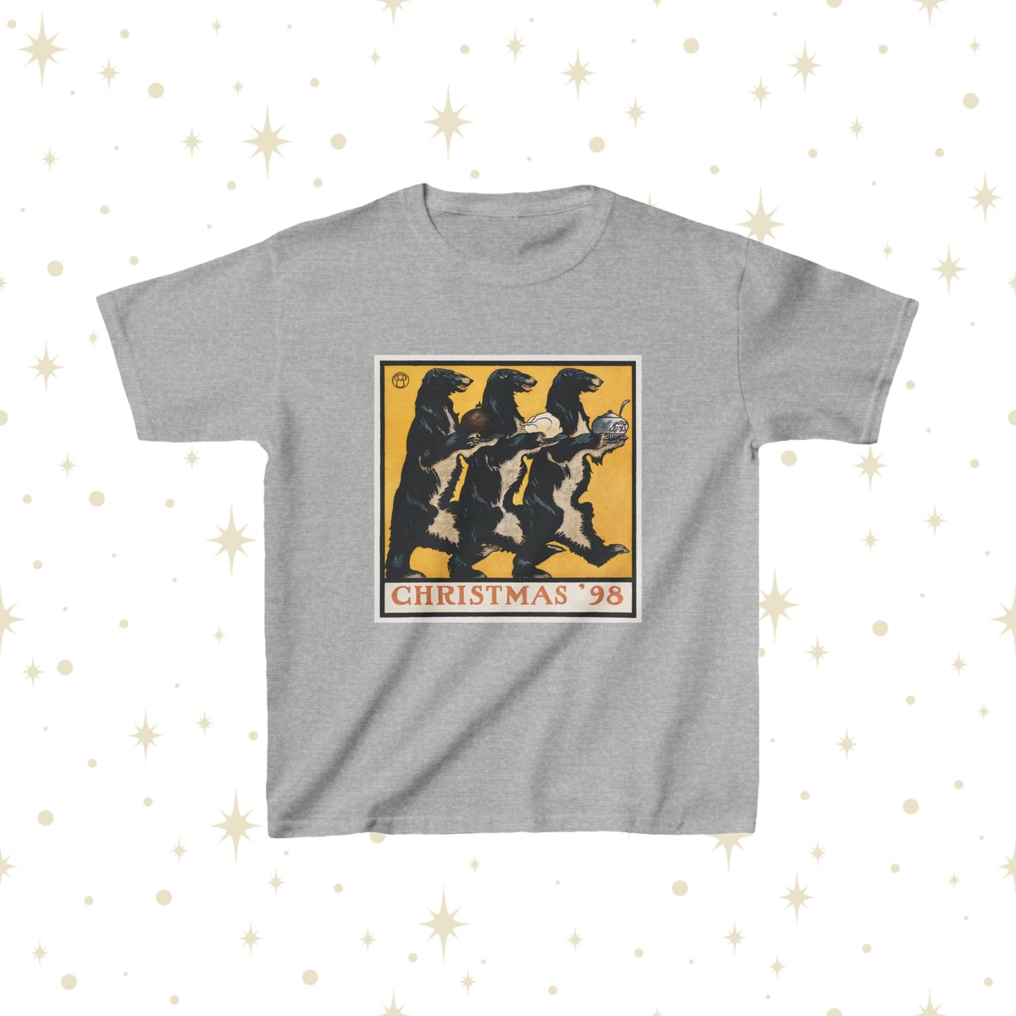 Vintage Christmas '98 by Edward Penfield - Kids T-Shirt