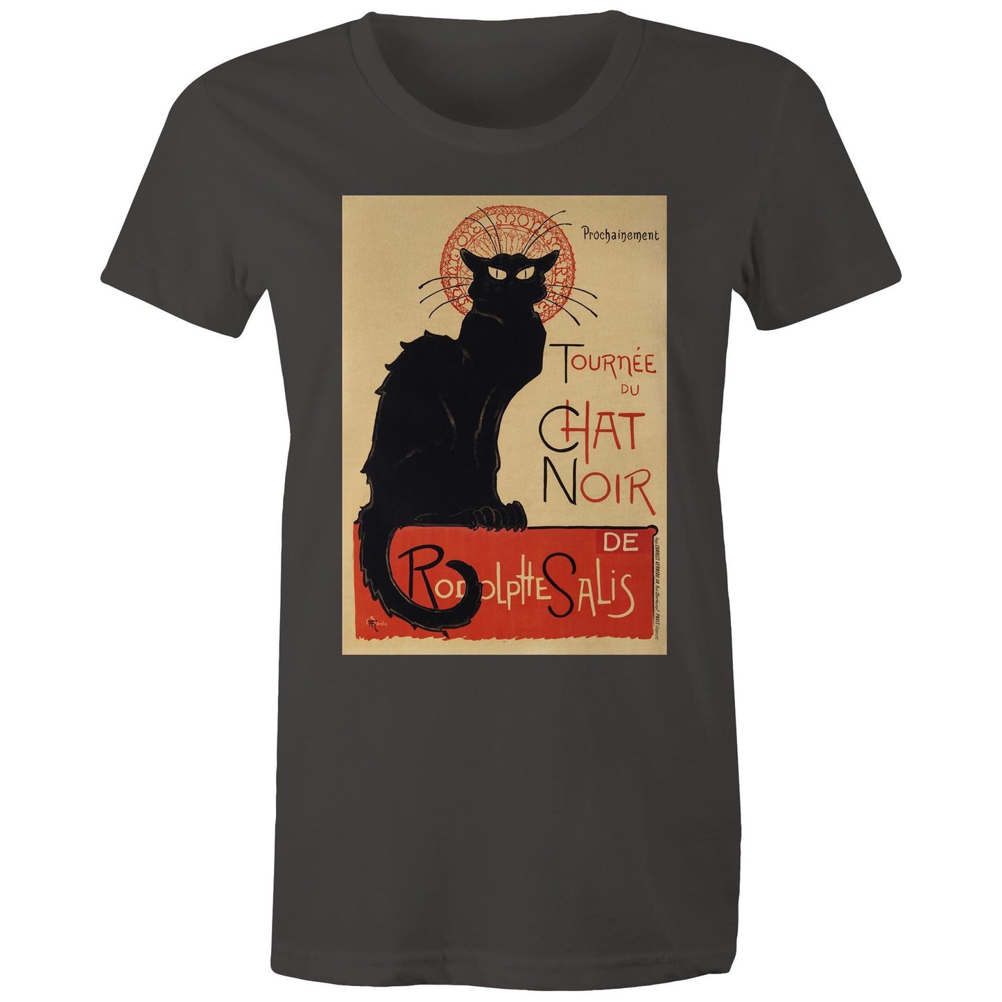 Tournée du Chat Noir by Théophile Alexandre Steinlen - Women's Tee