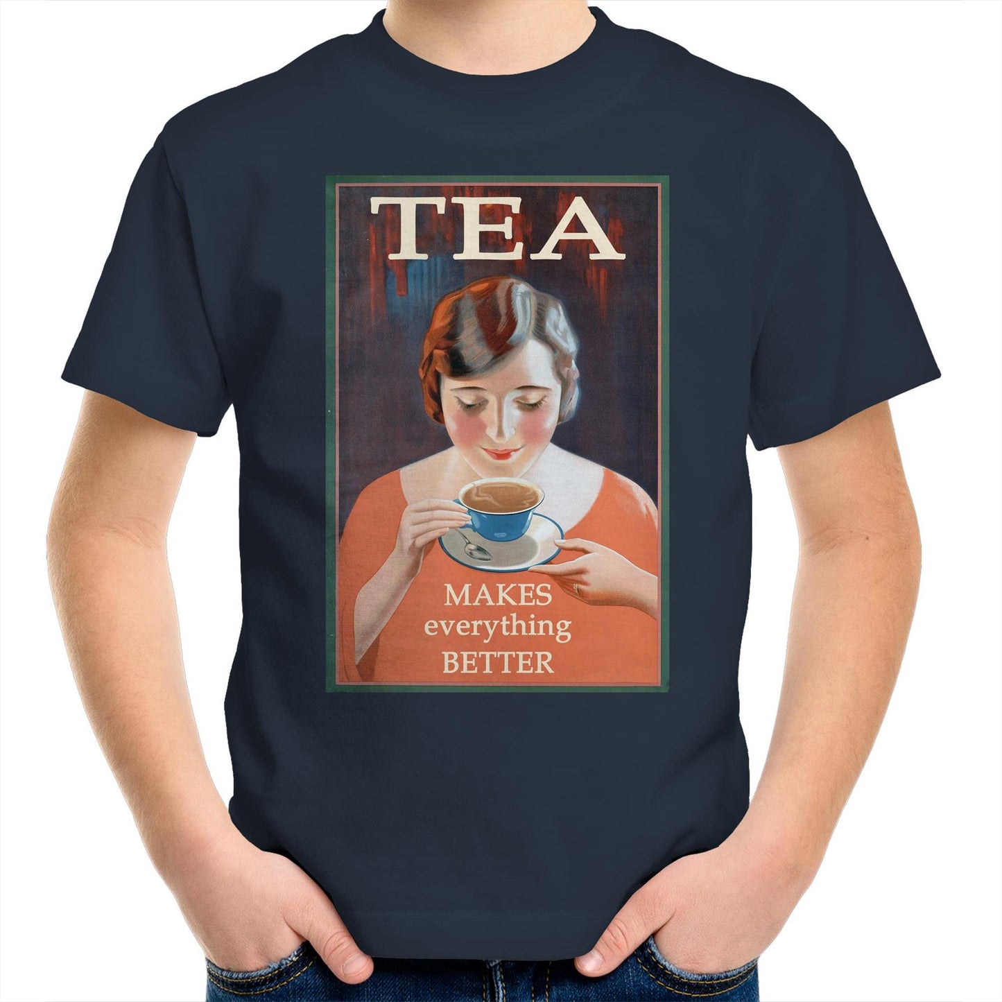 Tea Makes Everything Better - Kids T-Shirt