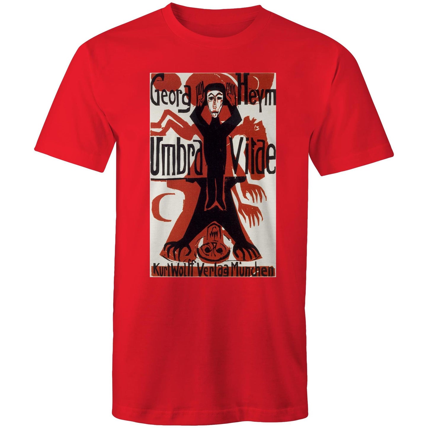 Shadow of Life by Ernst Ludwig Kirchner & Kurt Wolff - Mens T-Shirt