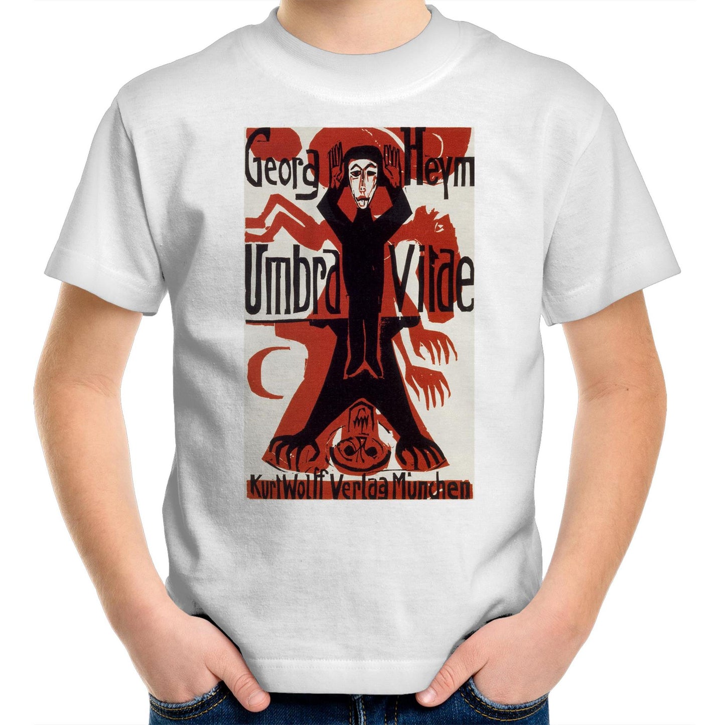 Shadow of Life by Ernst Ludwig Kirchner & Kurt Wolff - Kids T-Shirt