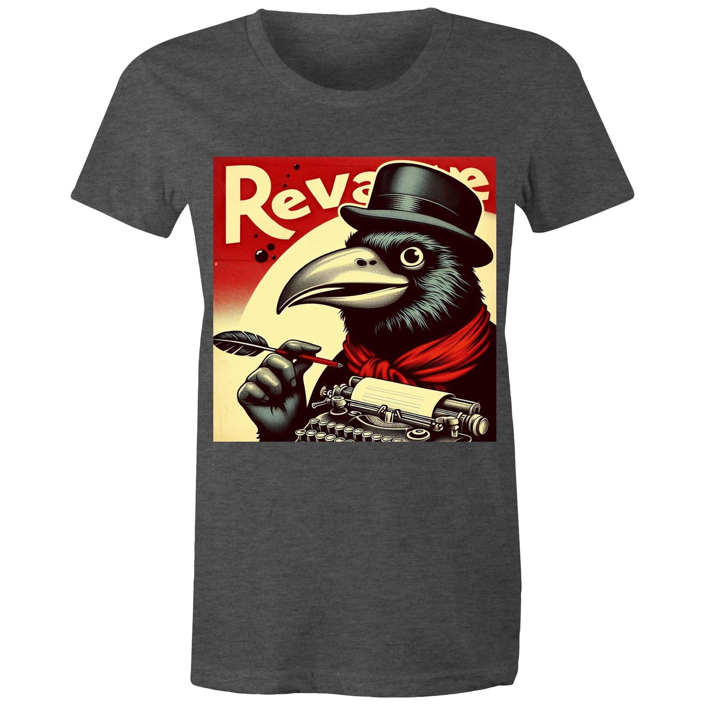 Vintage Ad With Crow - Women's Tee