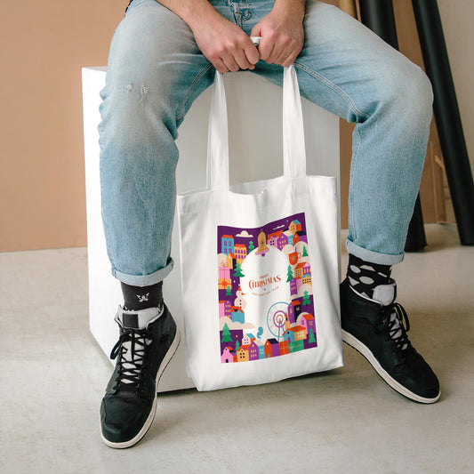 Merry Christmas - Cotton Tote Bag