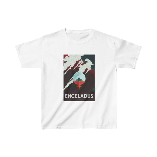 Enceladus by NASA - Kids T-Shirt