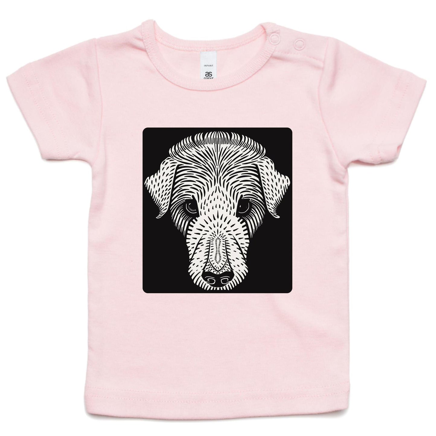 Dog's Head by Julie de Graag - Infant Tee