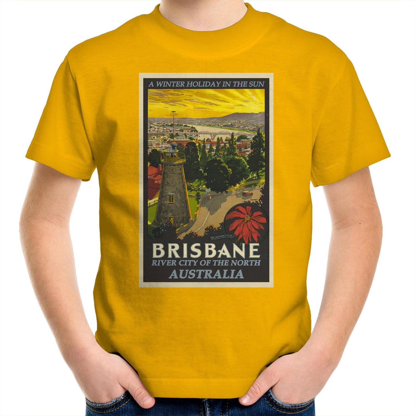 Brisbane Australia - Kids T-Shirt