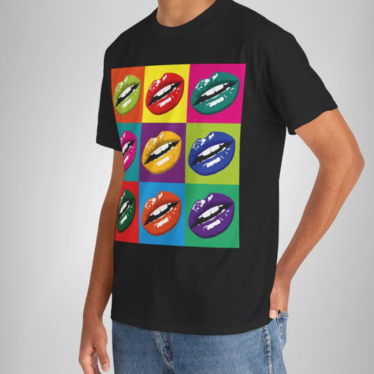Mouth Lips Pop Art - Unisex T-Shirt
