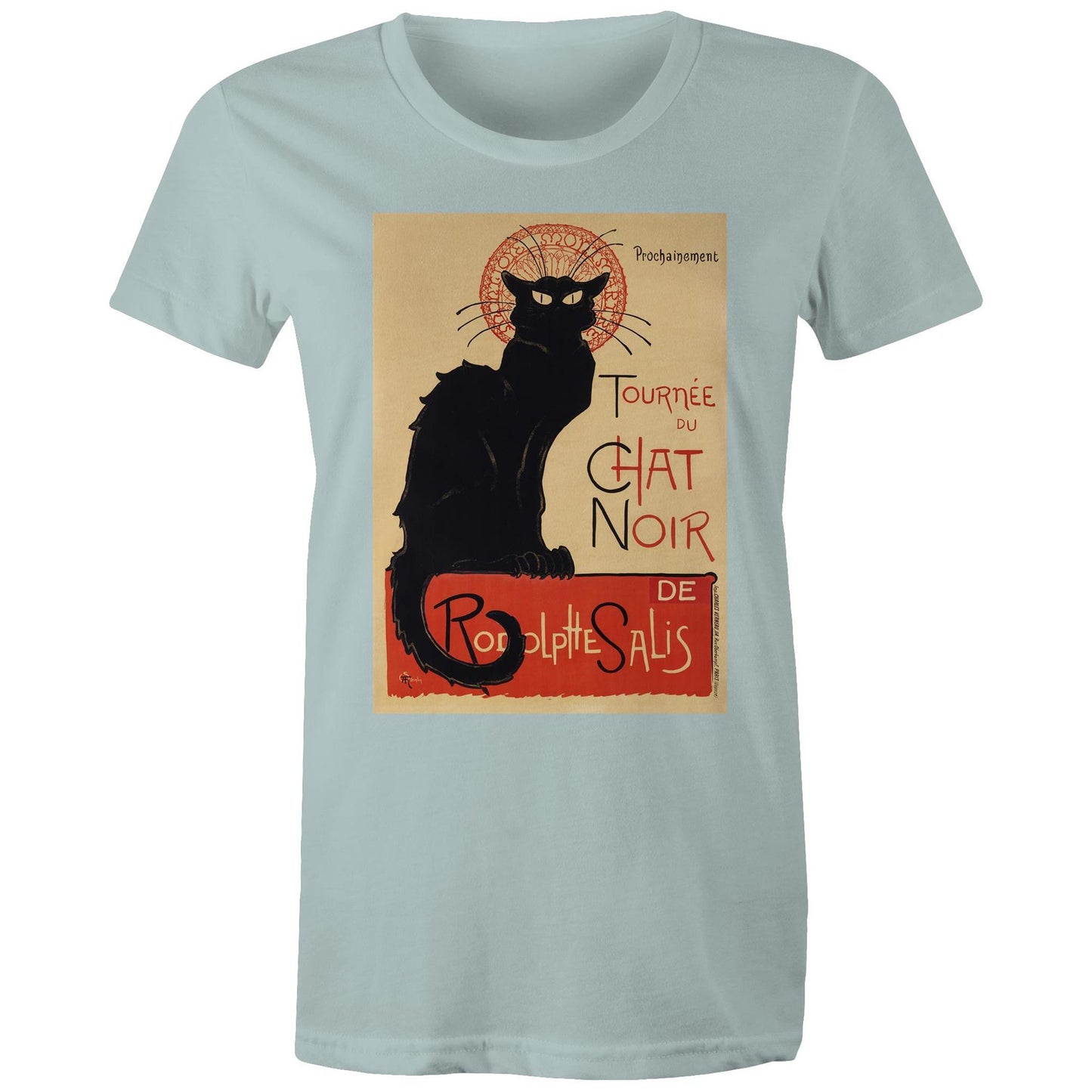 Tournée du Chat Noir by Théophile Alexandre Steinlen - Women's Tee