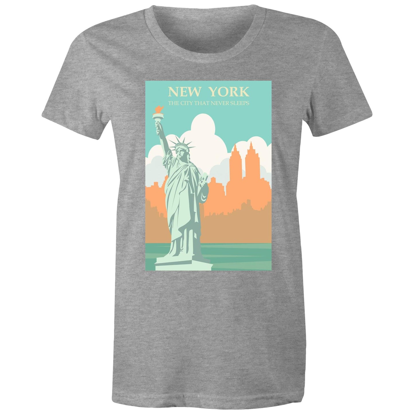 New York The City That Never Sleeps - Women's Tee