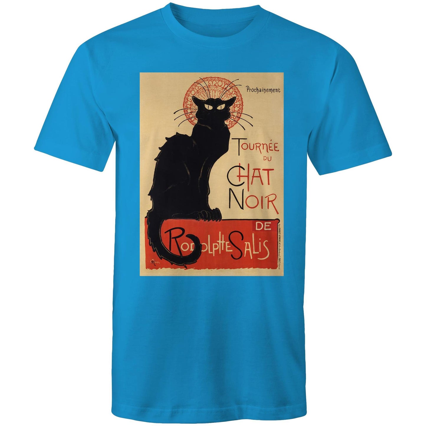 Tournée du Chat Noir by Théophile Alexandre Steinlen - Mens T-Shirt