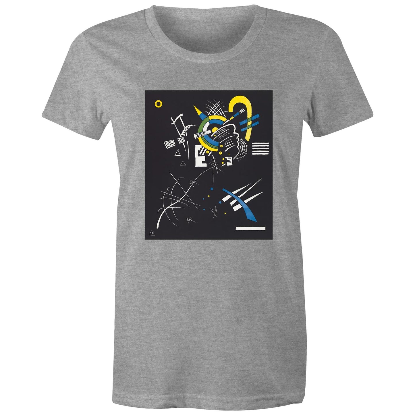 Small Worlds VII by Wassily Kandinsky - Women's Tee