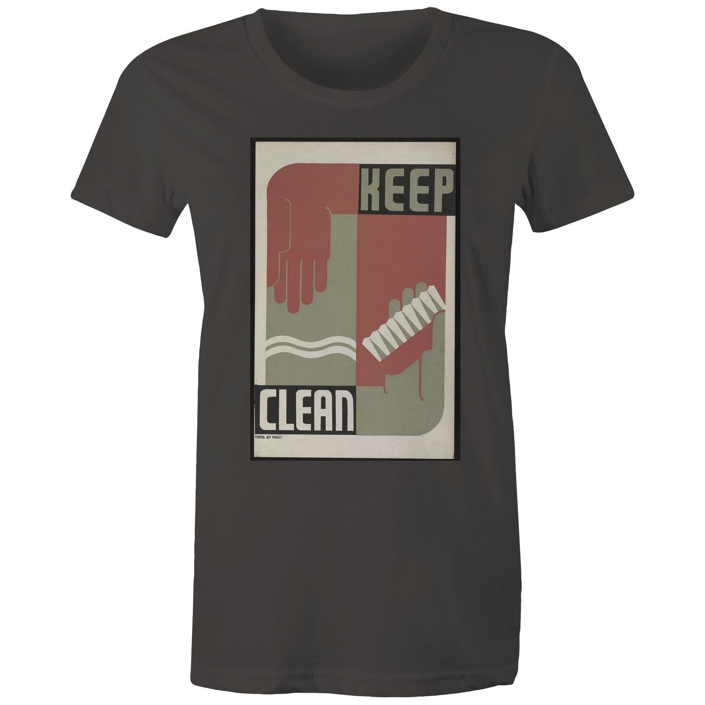 Keep Clean by Erik Hans Krause - Women's Tee