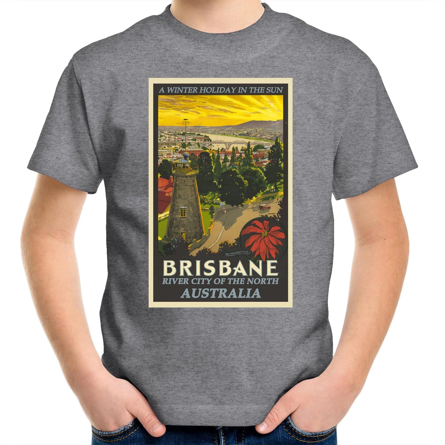 Brisbane Australia - Kids T-Shirt