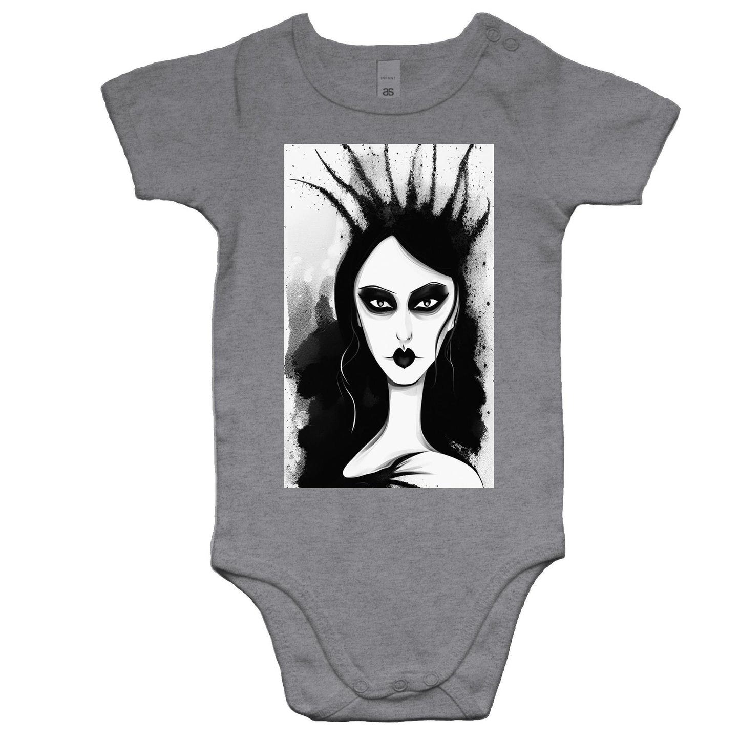 Gothic Queen II - Baby Onesie Romper