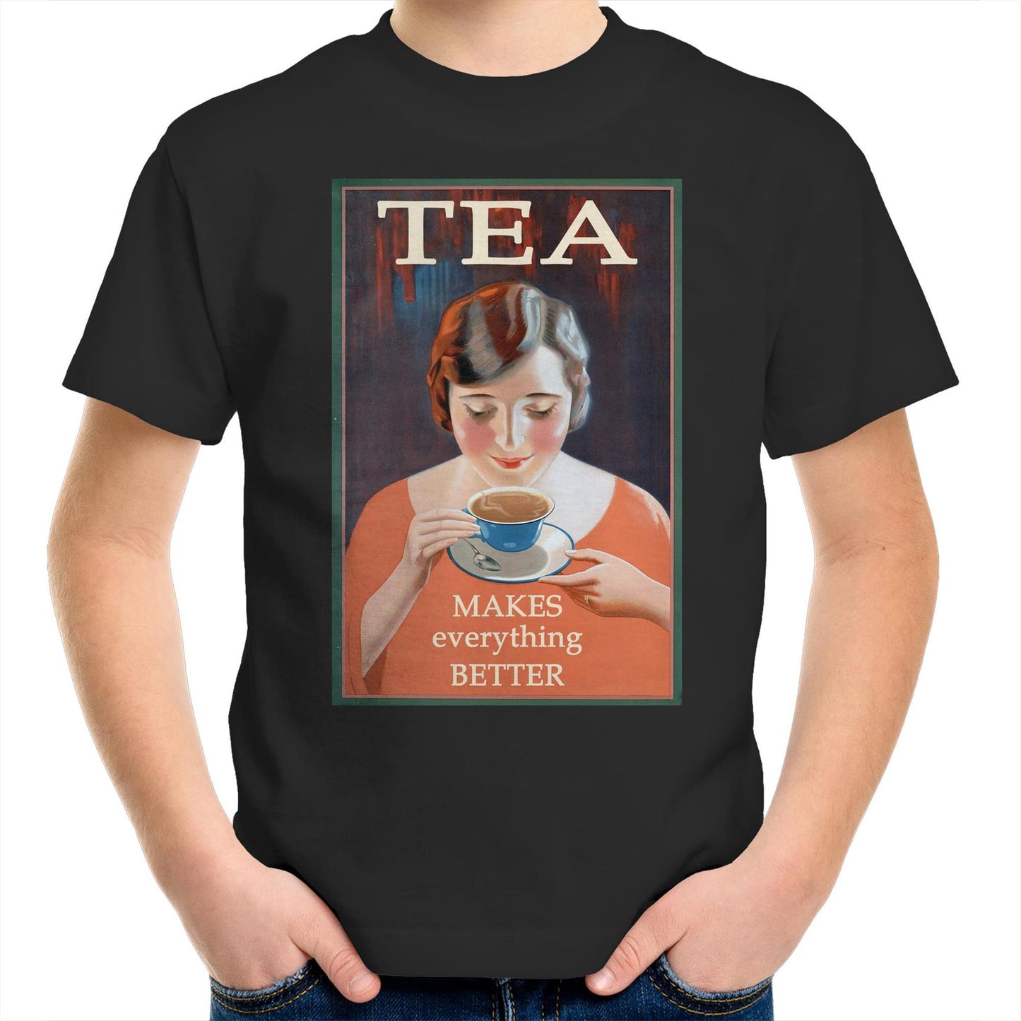 Tea Makes Everything Better - Kids T-Shirt