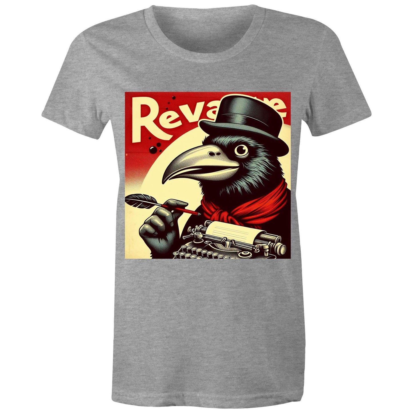 Vintage Ad With Crow - Women's Tee