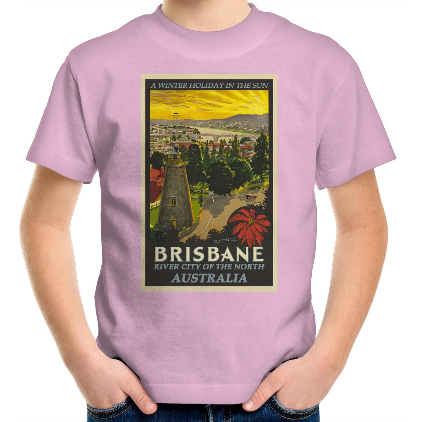 Brisbane Australia - Kids T-Shirt