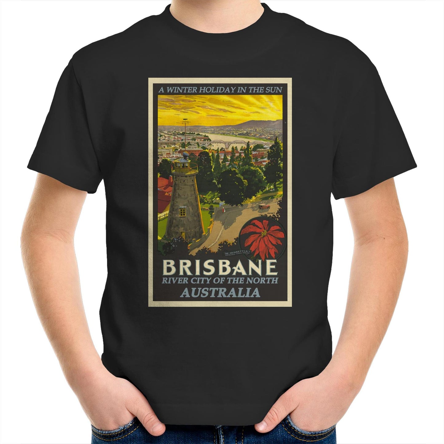 Brisbane Australia - Kids T-Shirt