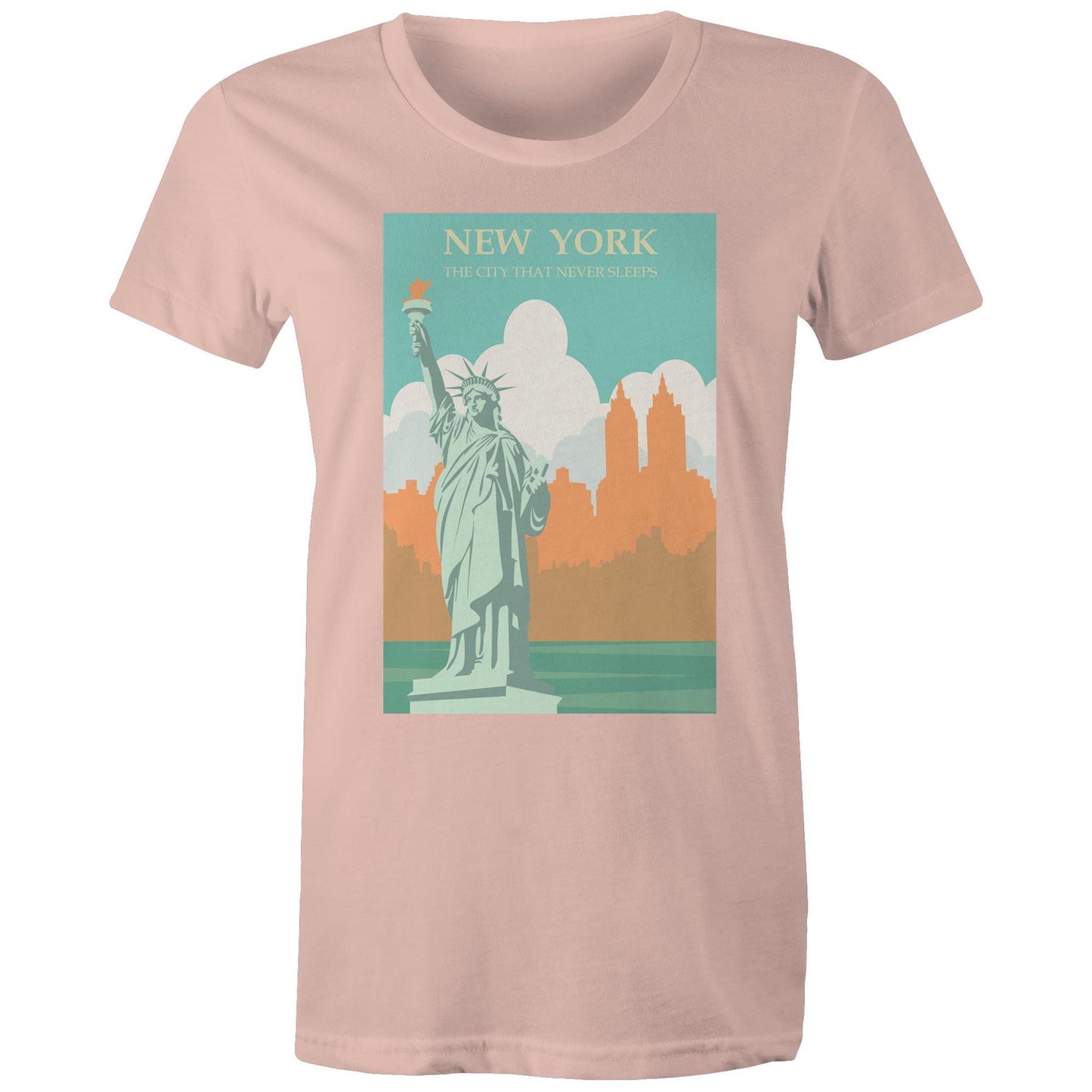 New York The City That Never Sleeps - Women's Tee