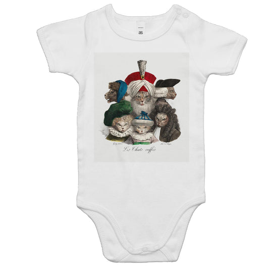 Les Chats Coiffes by Boissy - Baby Onesie Romper