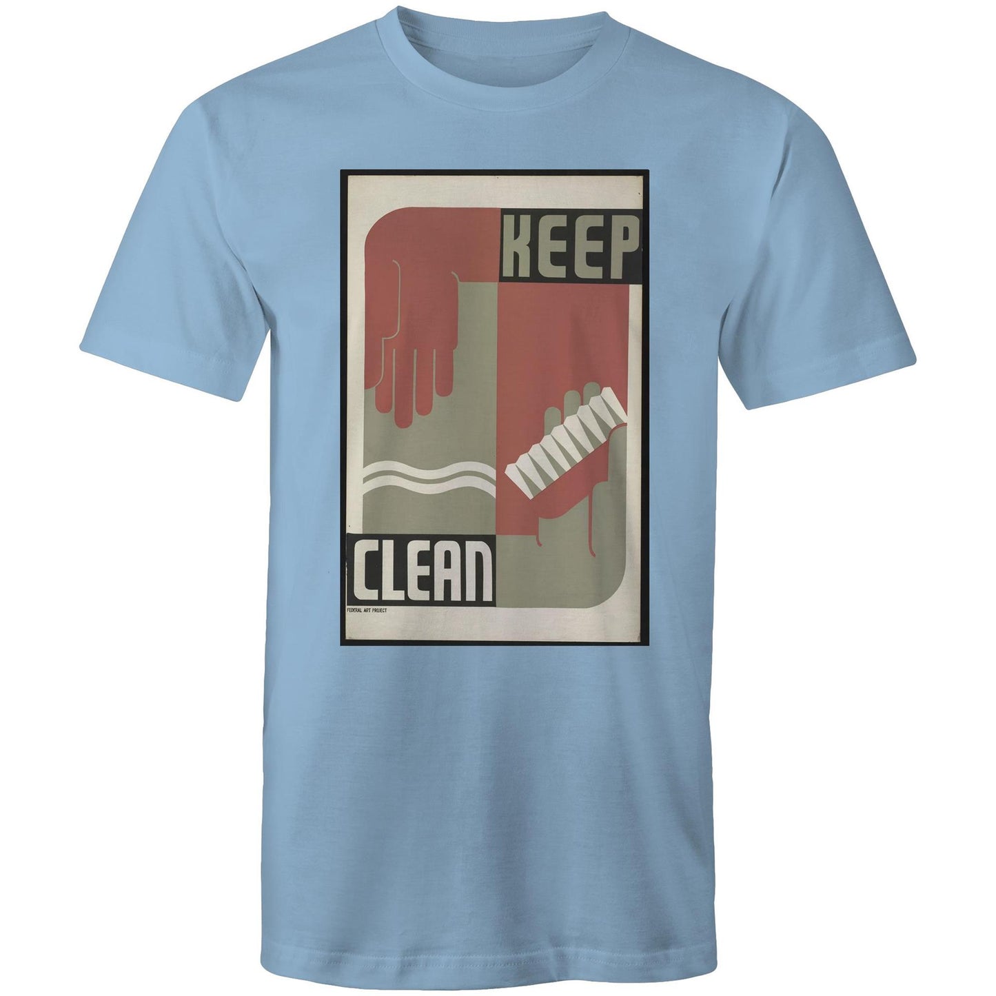 Keep Clean by Erik Hans Krause - Mens T-Shirt