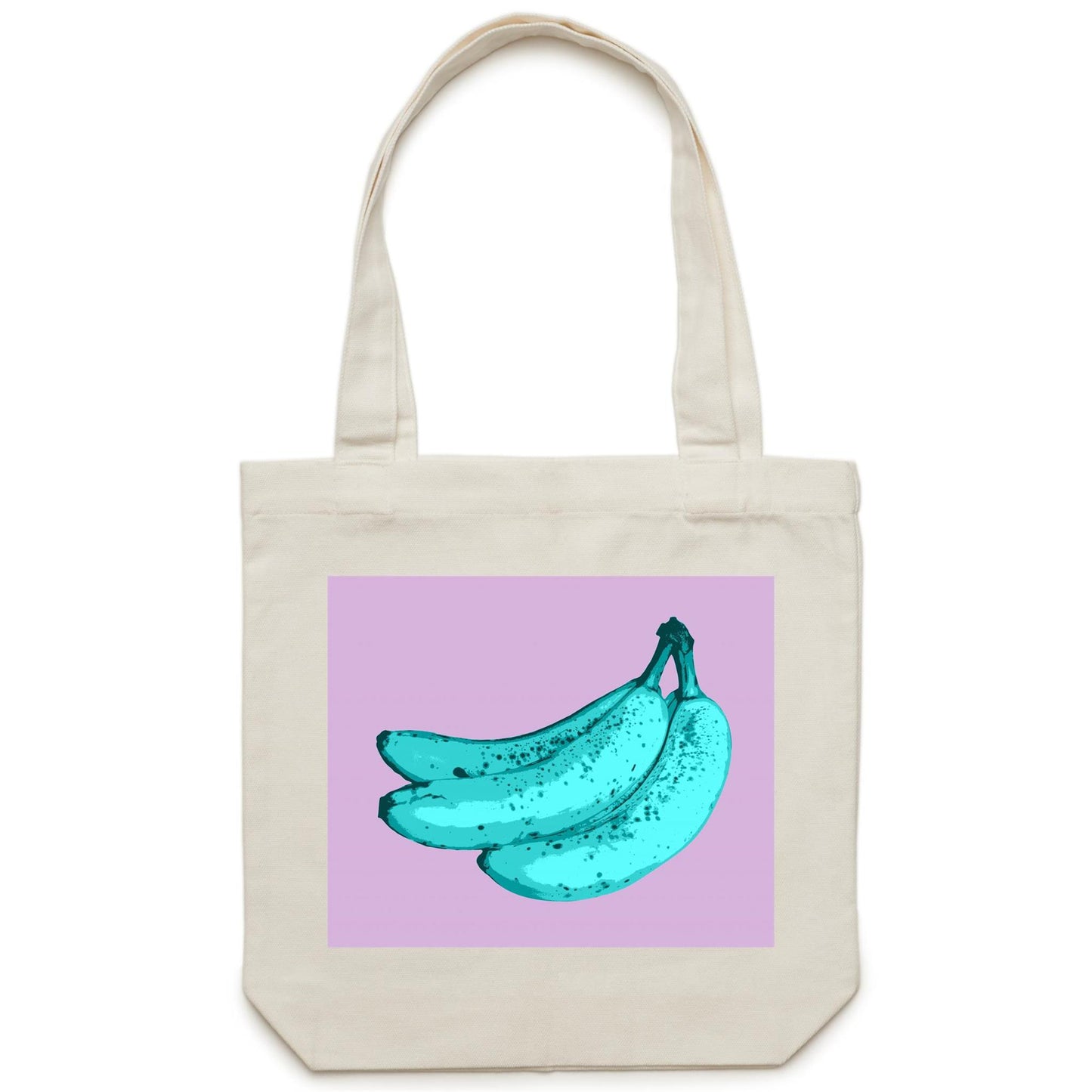 Banana Pop Art - Canvas Tote Bag