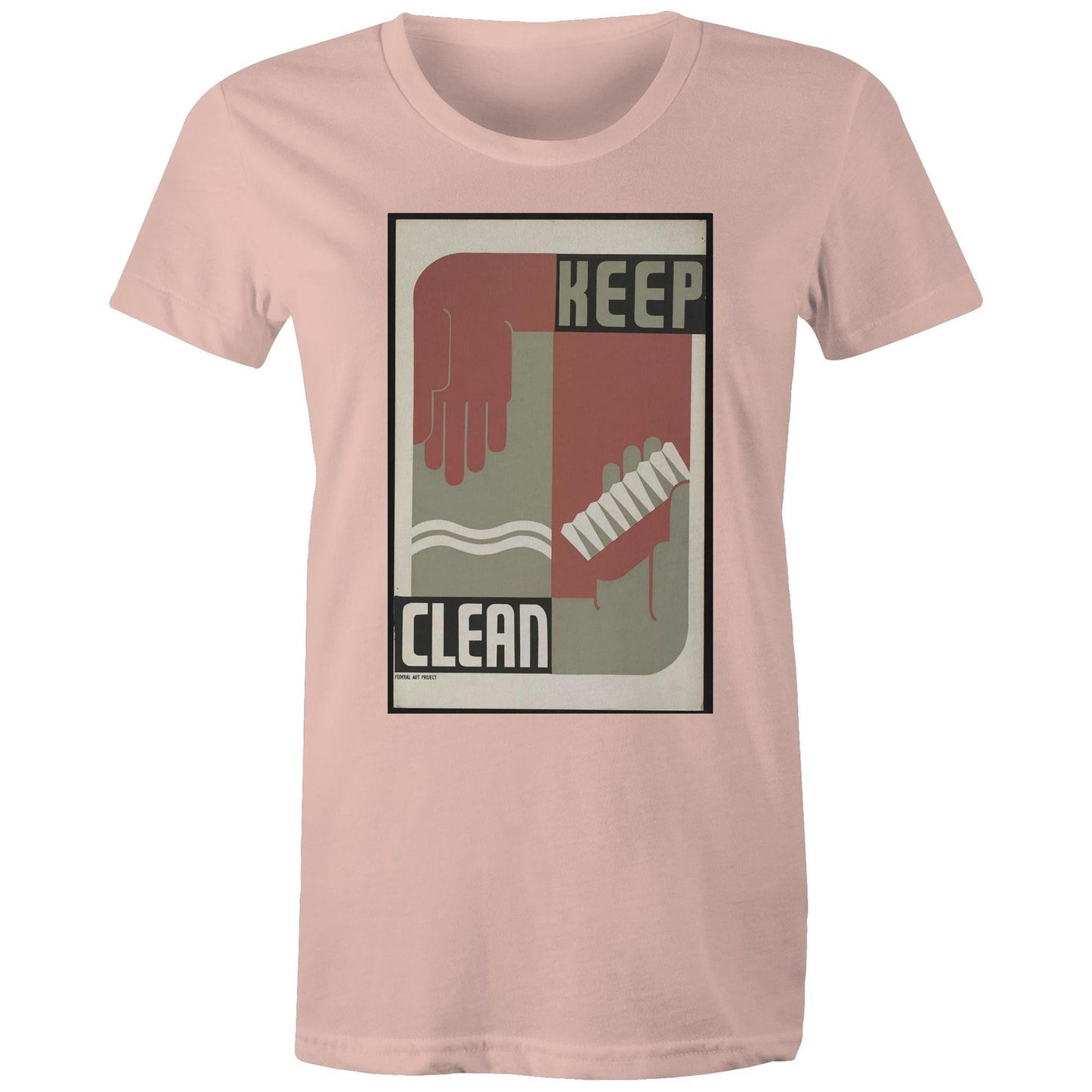 Keep Clean by Erik Hans Krause - Women's Tee