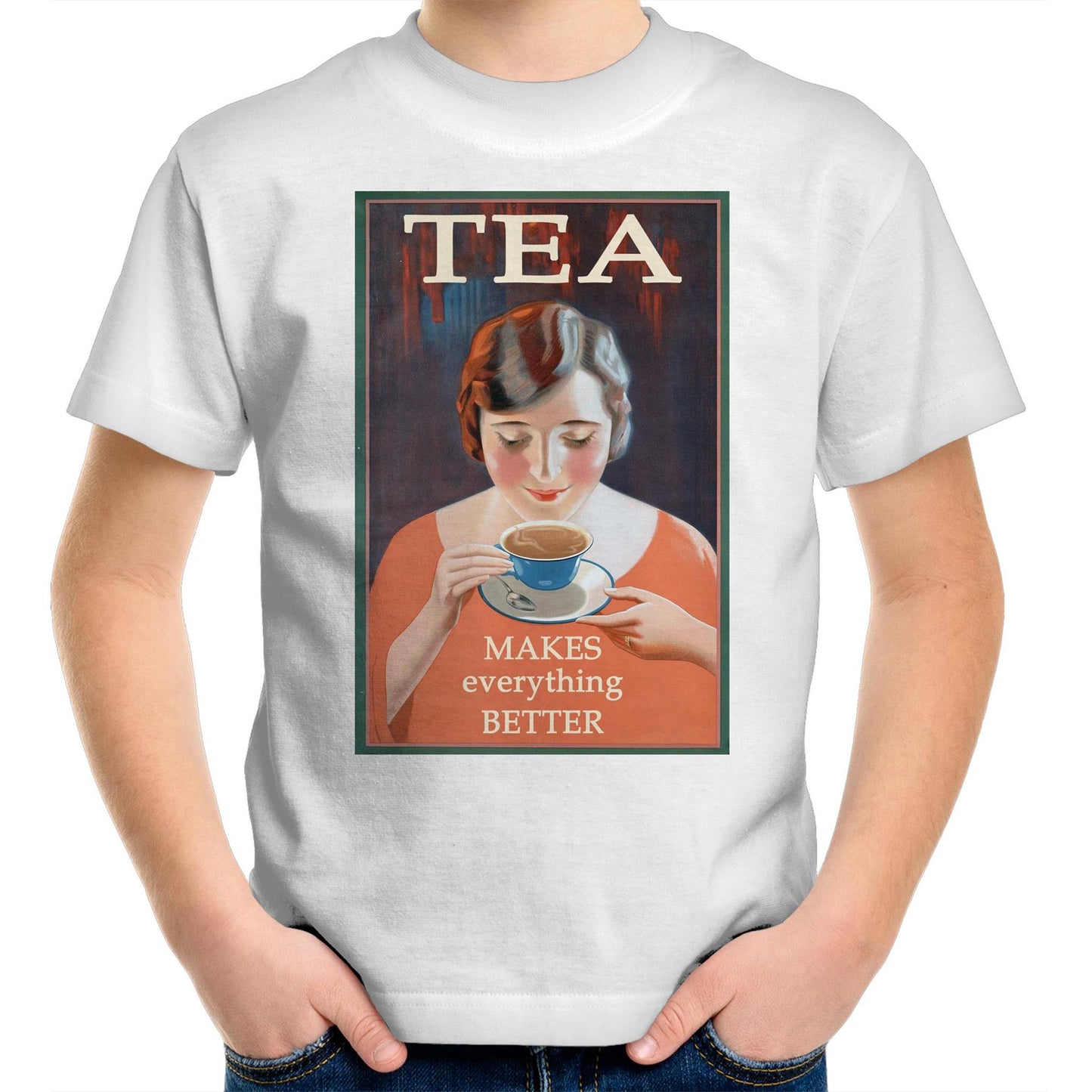 Tea Makes Everything Better - Kids T-Shirt