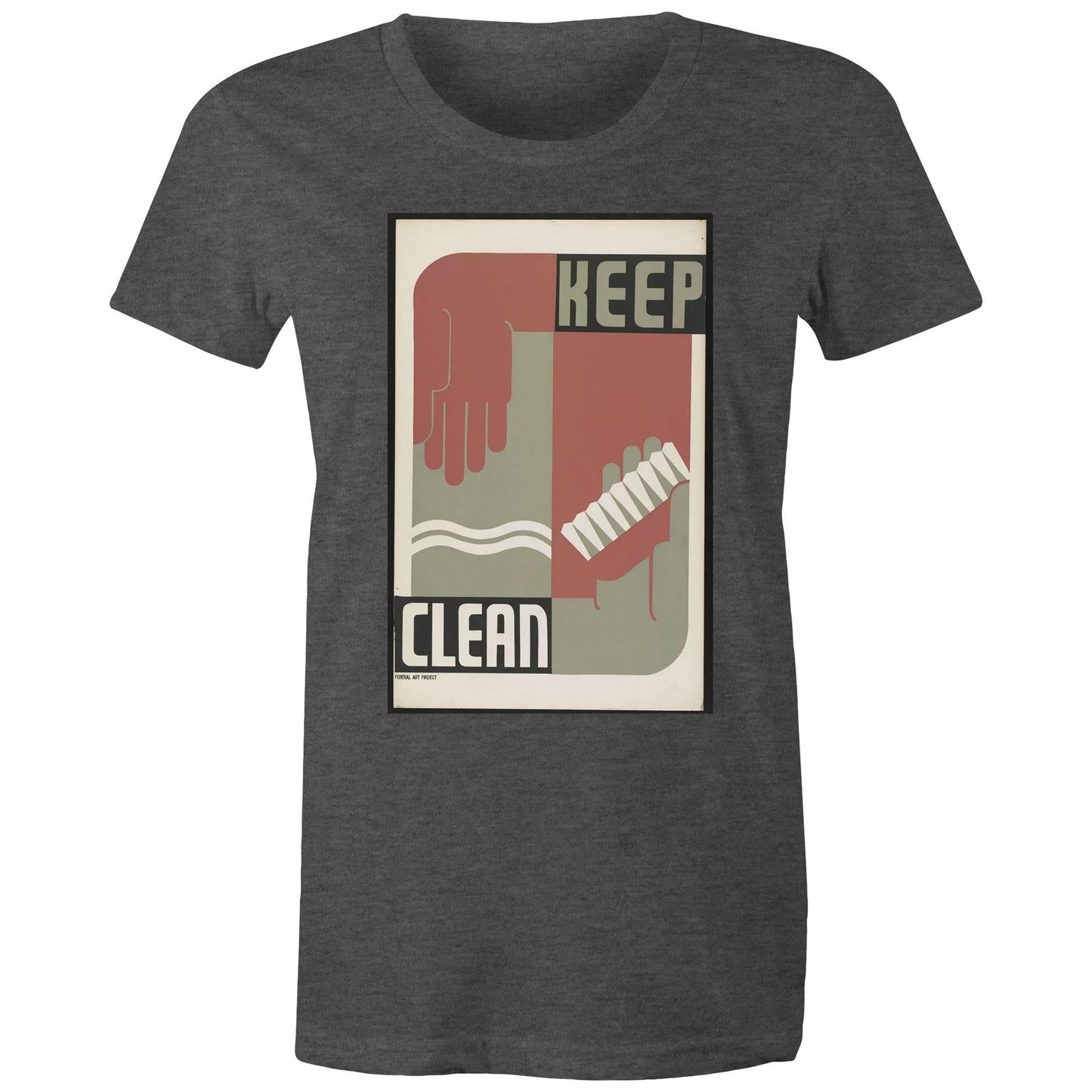 Keep Clean by Erik Hans Krause - Women's Tee