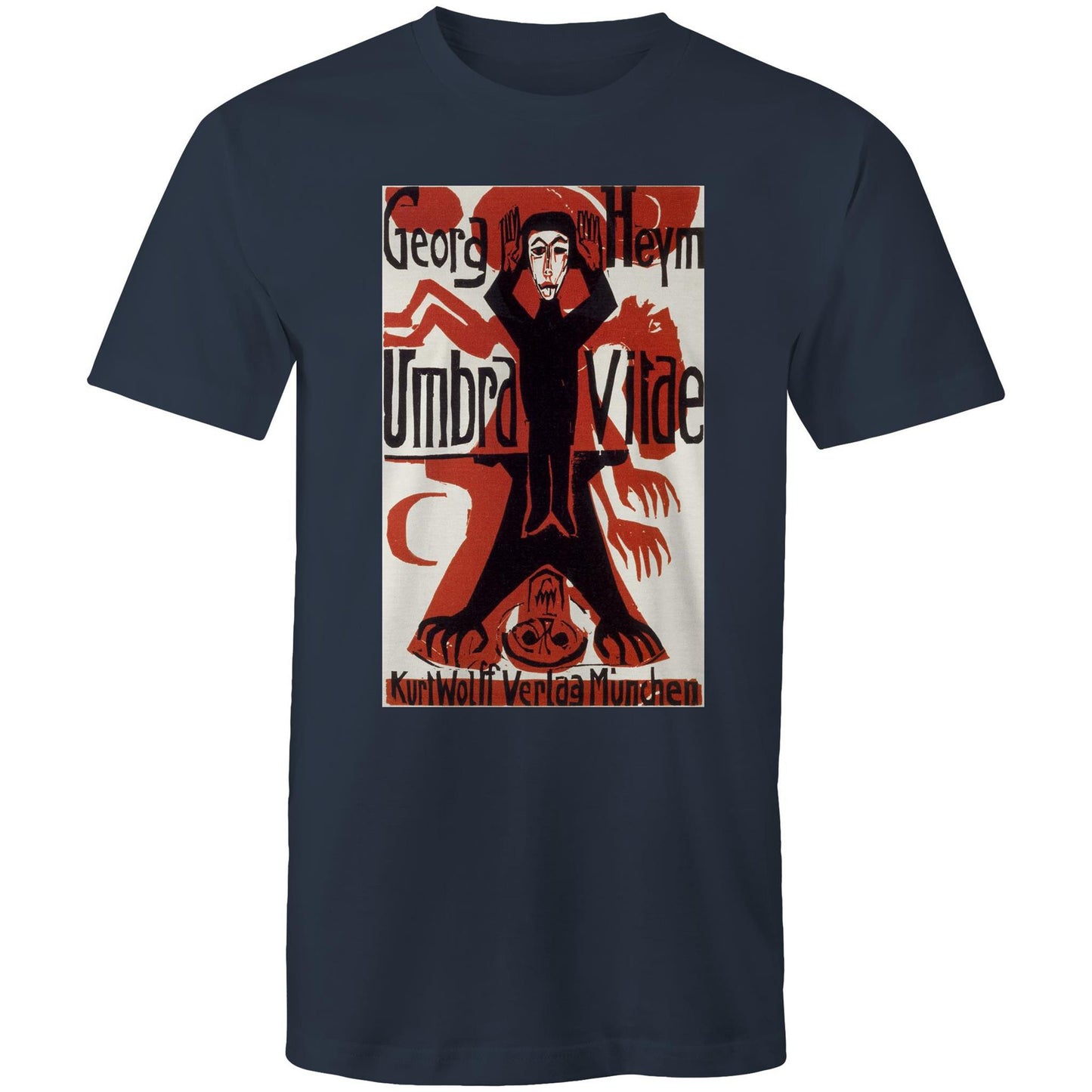 Shadow of Life by Ernst Ludwig Kirchner & Kurt Wolff - Mens T-Shirt