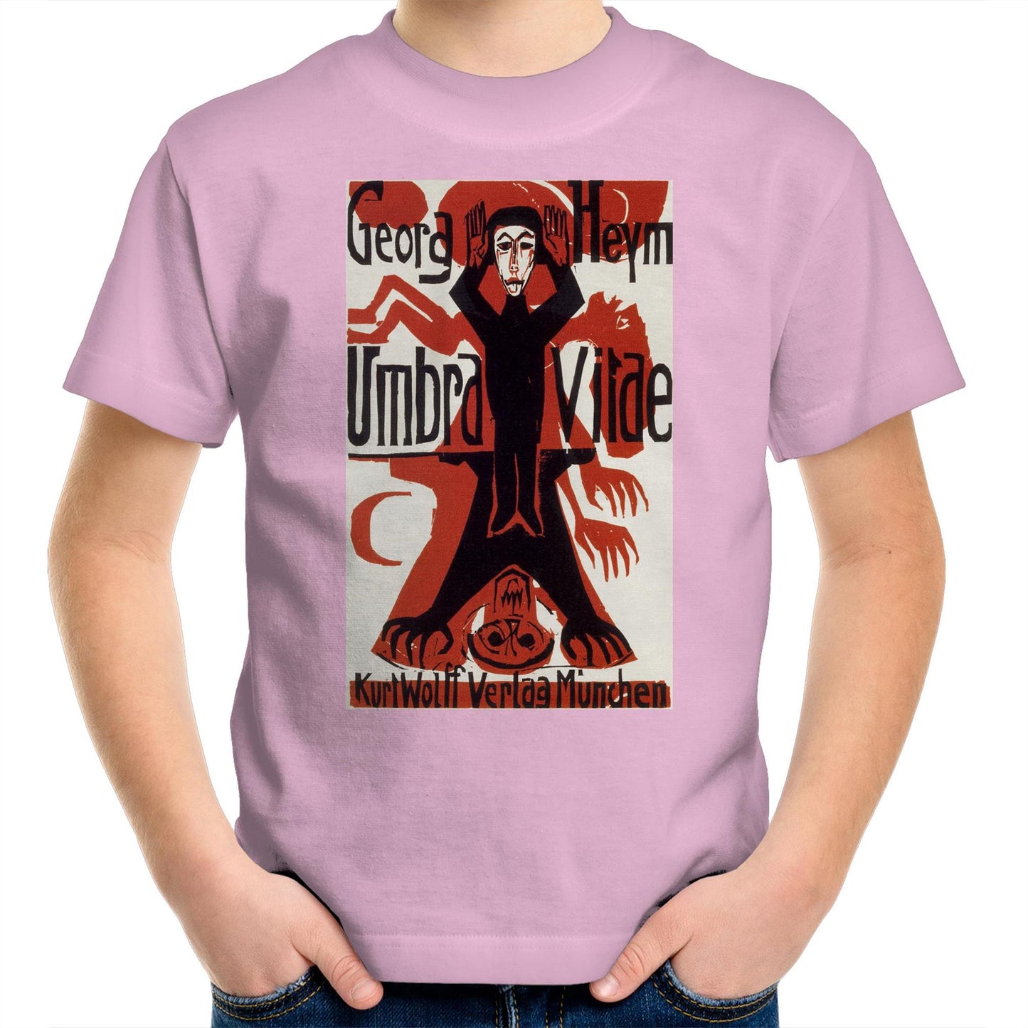 Shadow of Life by Ernst Ludwig Kirchner & Kurt Wolff - Kids T-Shirt