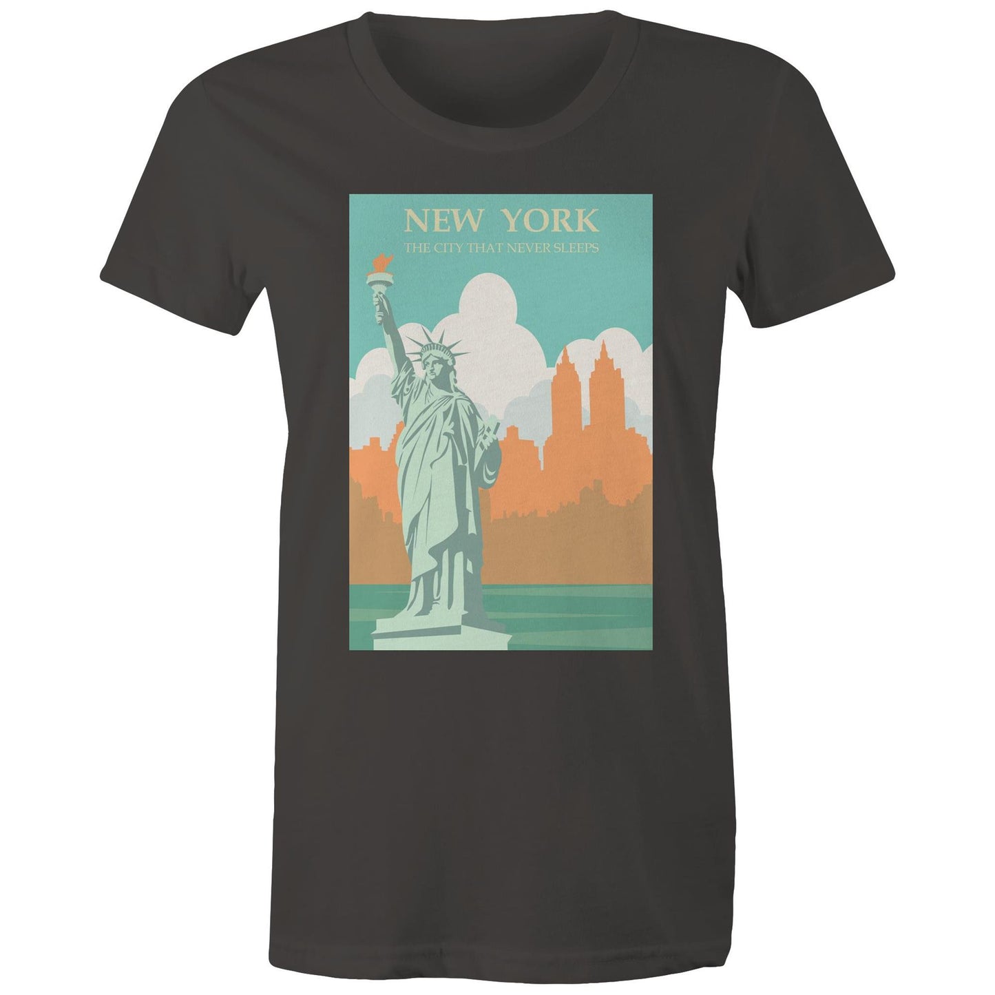 New York The City That Never Sleeps - Women's Tee