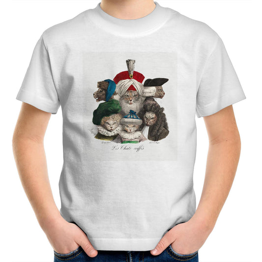 Les Chats Coiffes by Boissy - Kids T-Shirt