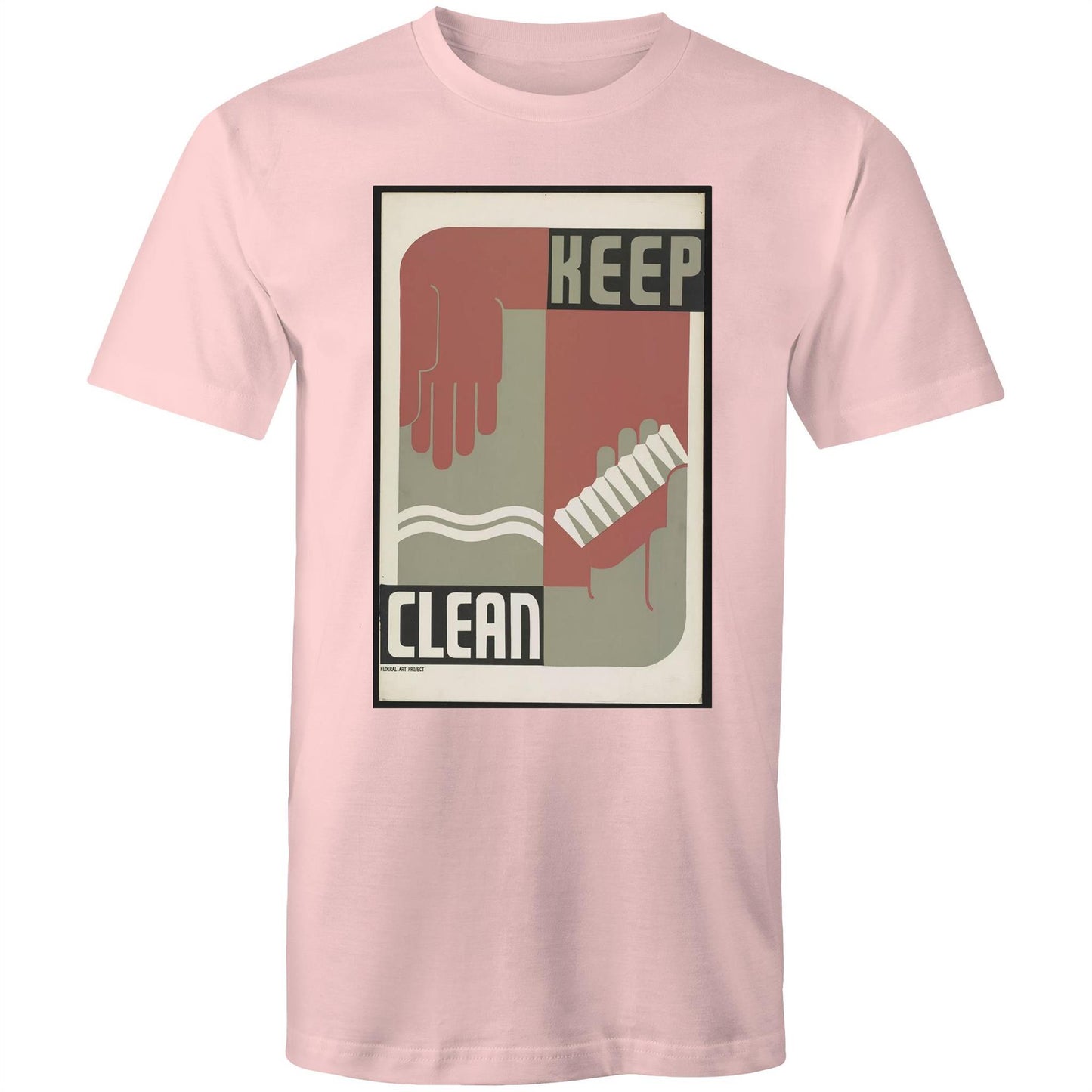 Keep Clean by Erik Hans Krause - Mens T-Shirt