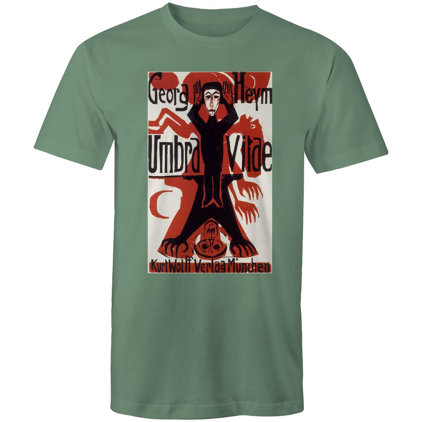 Shadow of Life by Ernst Ludwig Kirchner & Kurt Wolff - Mens T-Shirt