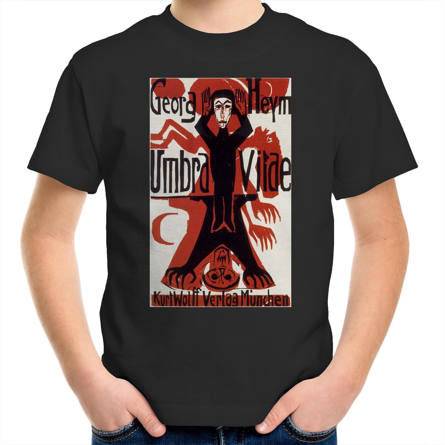 Shadow of Life by Ernst Ludwig Kirchner & Kurt Wolff - Kids T-Shirt