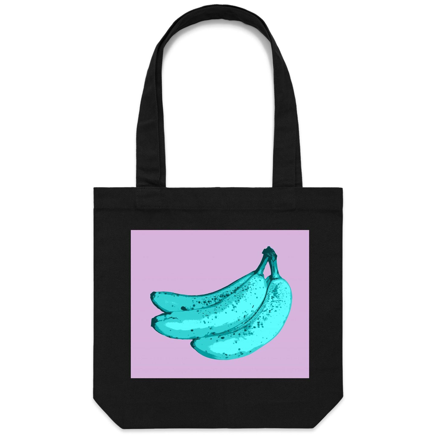 Banana Pop Art - Canvas Tote Bag