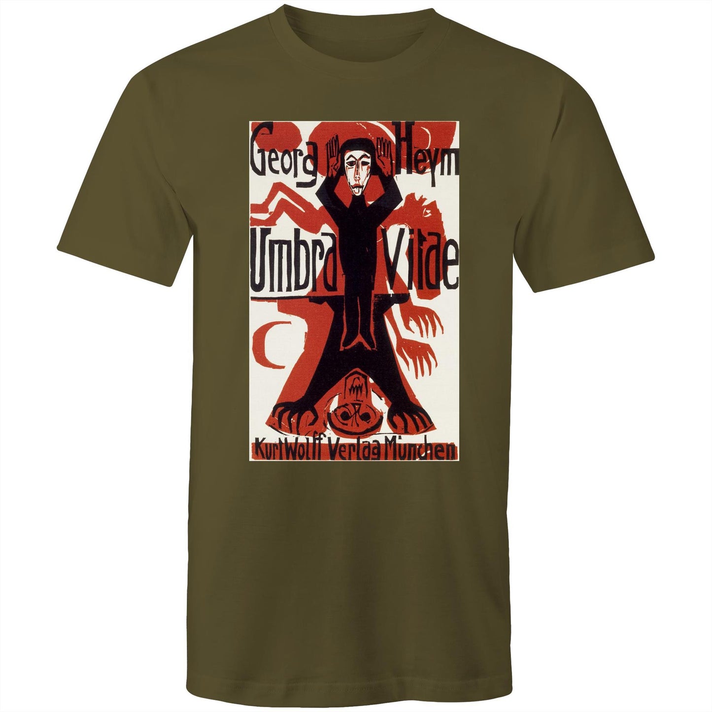 Shadow of Life by Ernst Ludwig Kirchner & Kurt Wolff - Mens T-Shirt