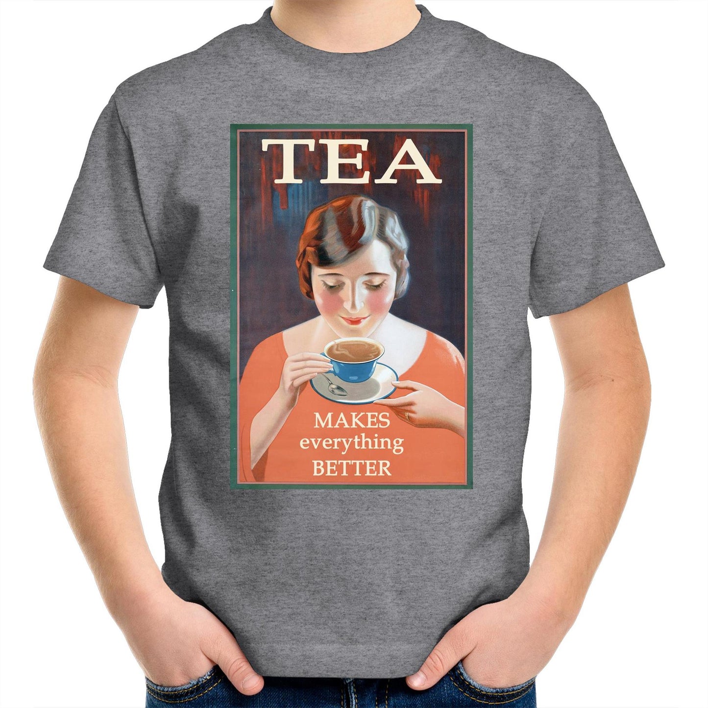 Tea Makes Everything Better - Kids T-Shirt