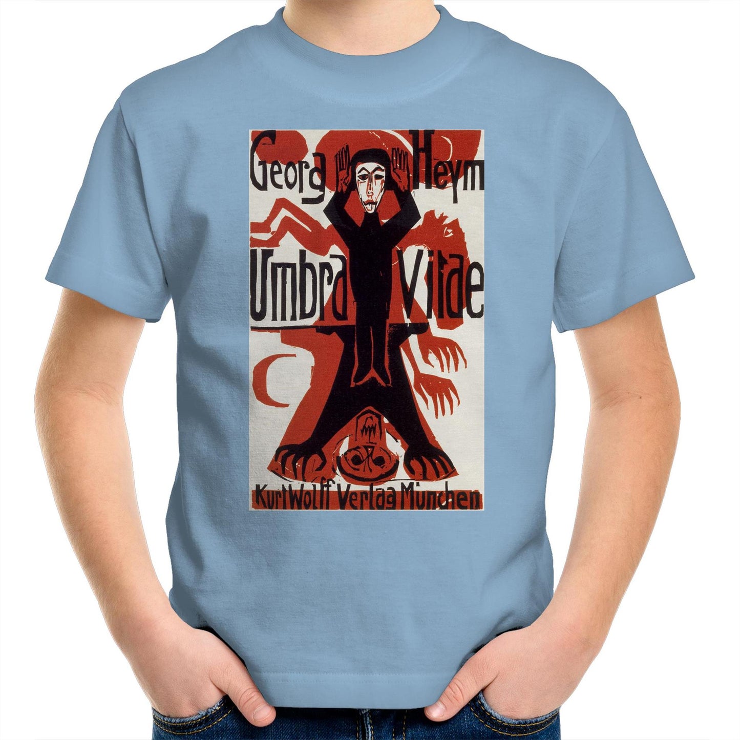 Shadow of Life by Ernst Ludwig Kirchner & Kurt Wolff - Kids T-Shirt