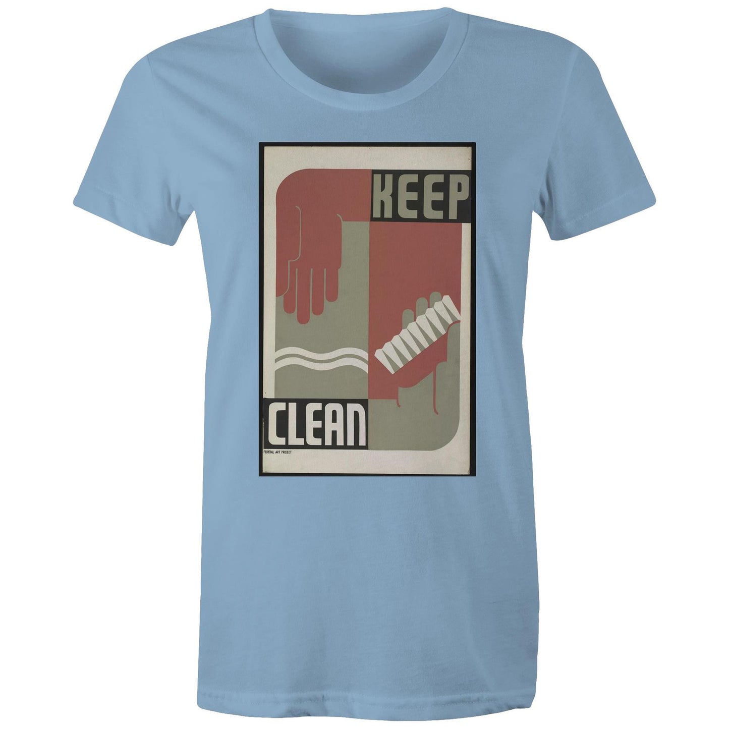 Keep Clean by Erik Hans Krause - Women's Tee