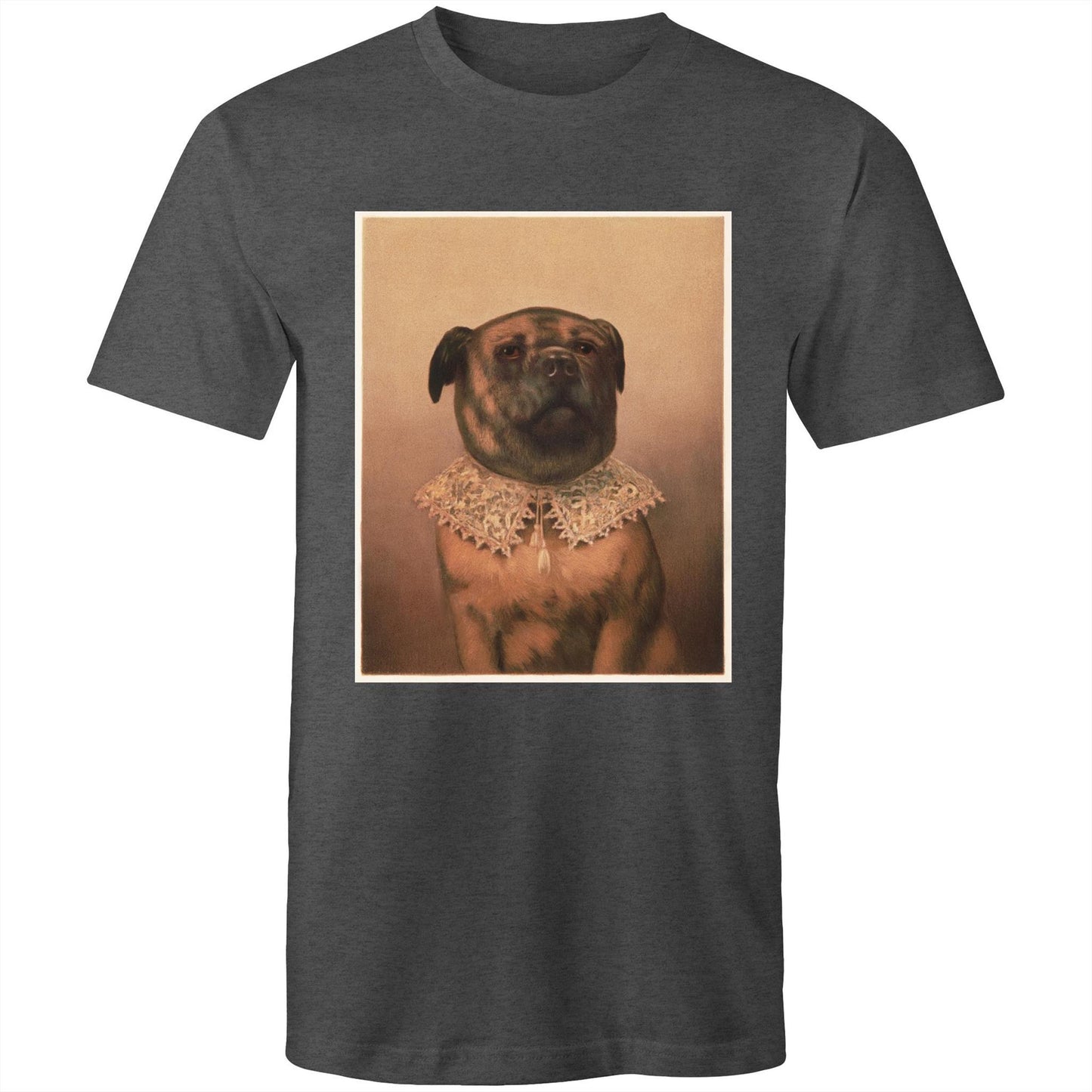 Uncle Tobey Dog by Frederick Dielman - Mens T-Shirt